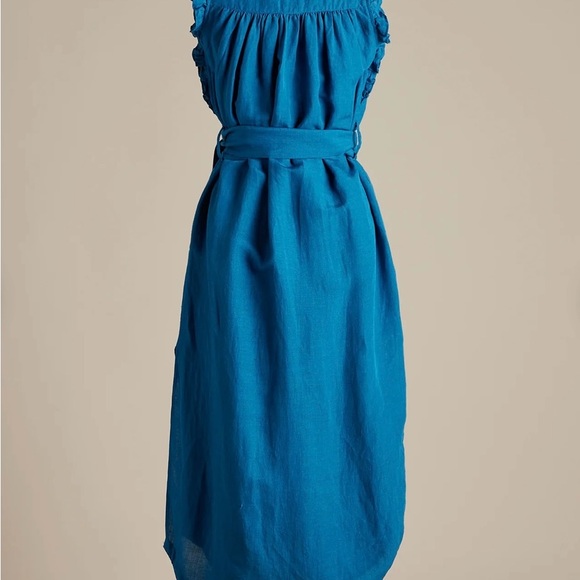 Sundance Sleeveless Linen Midi Dress - Picture 3 of 5